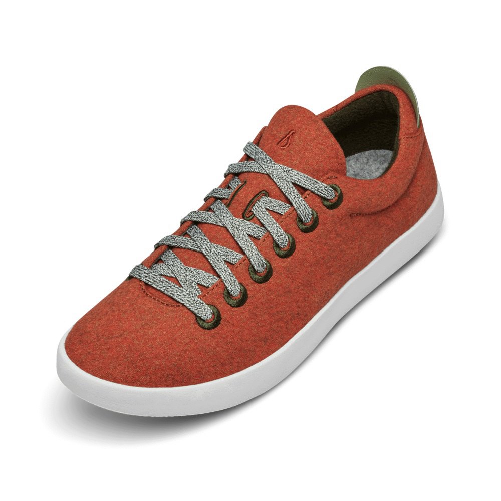 Allbirds Women's Wool Pipers - Sneakers Red - MWR189603